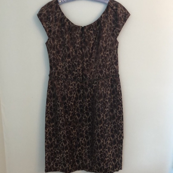 Carmen Marc Valvo Elegant Dress Jewel Accents 14 - Picture 6 of 8